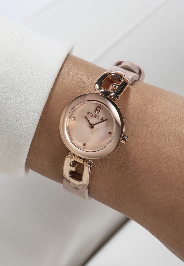 QUARTZ ANALOG ARCO CHAIN - Uhr - rose gold tone