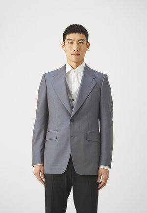 JAZON - Blazer jacket - dust blue