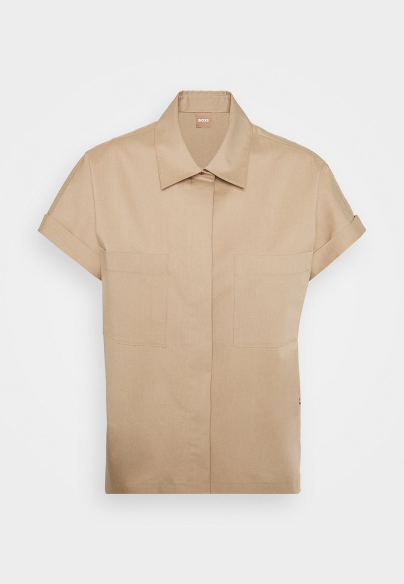 Boss Overhemdblouse beige