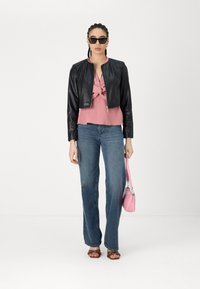 ONLY ONLECHO JACKET - Giacca in similpelle - black