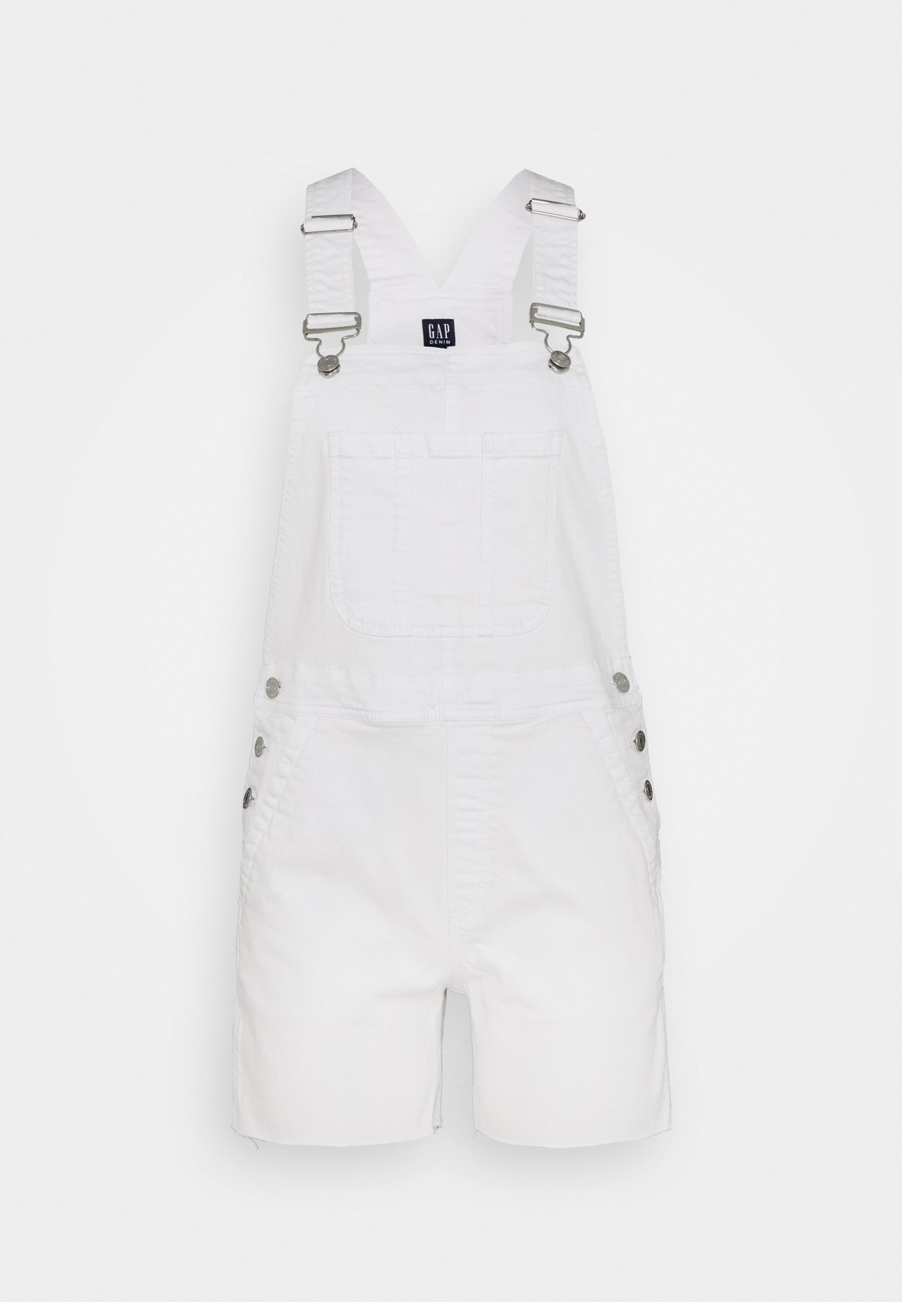 gap white dungarees