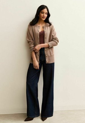 CREW NECK - Gilet - mink