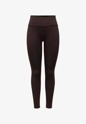 ONLY Play, ONLY PLAY LEGGINGS ALVA LANGE STOFFHOSE - Retuusid - dunkelbraun