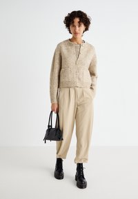 Vero Moda VMCONTIGO ONECK - Kofta - silver mink