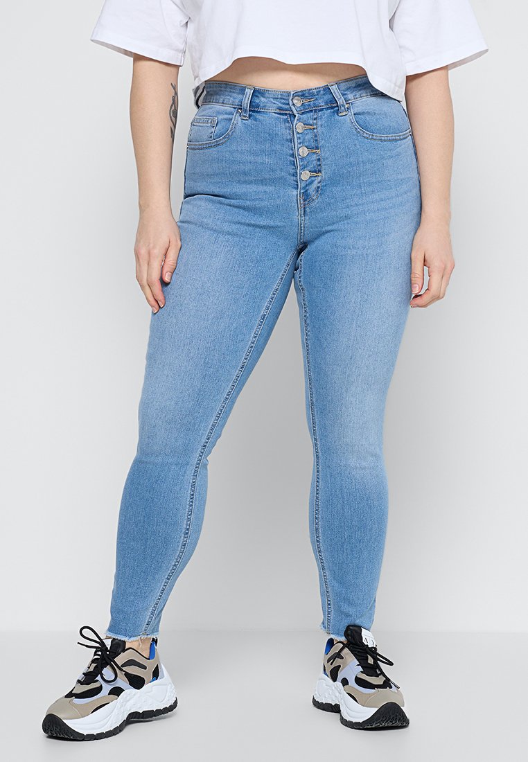 ONLY Carmakoma Jeans Skinny Fit blauw