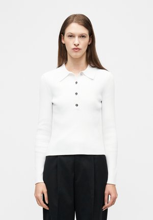 CLEAN - Μπλούζα με μακριά μανίκια - white