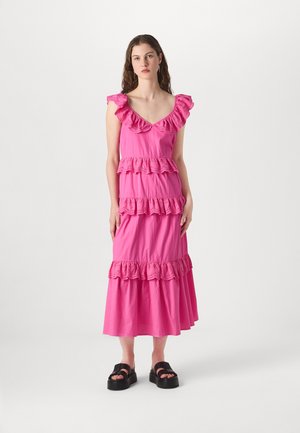 YAS YASROSELLA LONG DRESS  - Hverdagskjole - raspberry rose