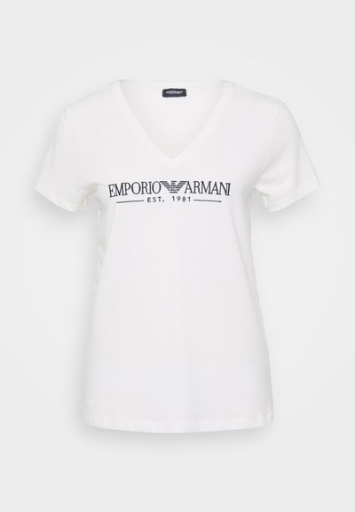 Emporio Armani V NECK - Nattøj trøjer - white