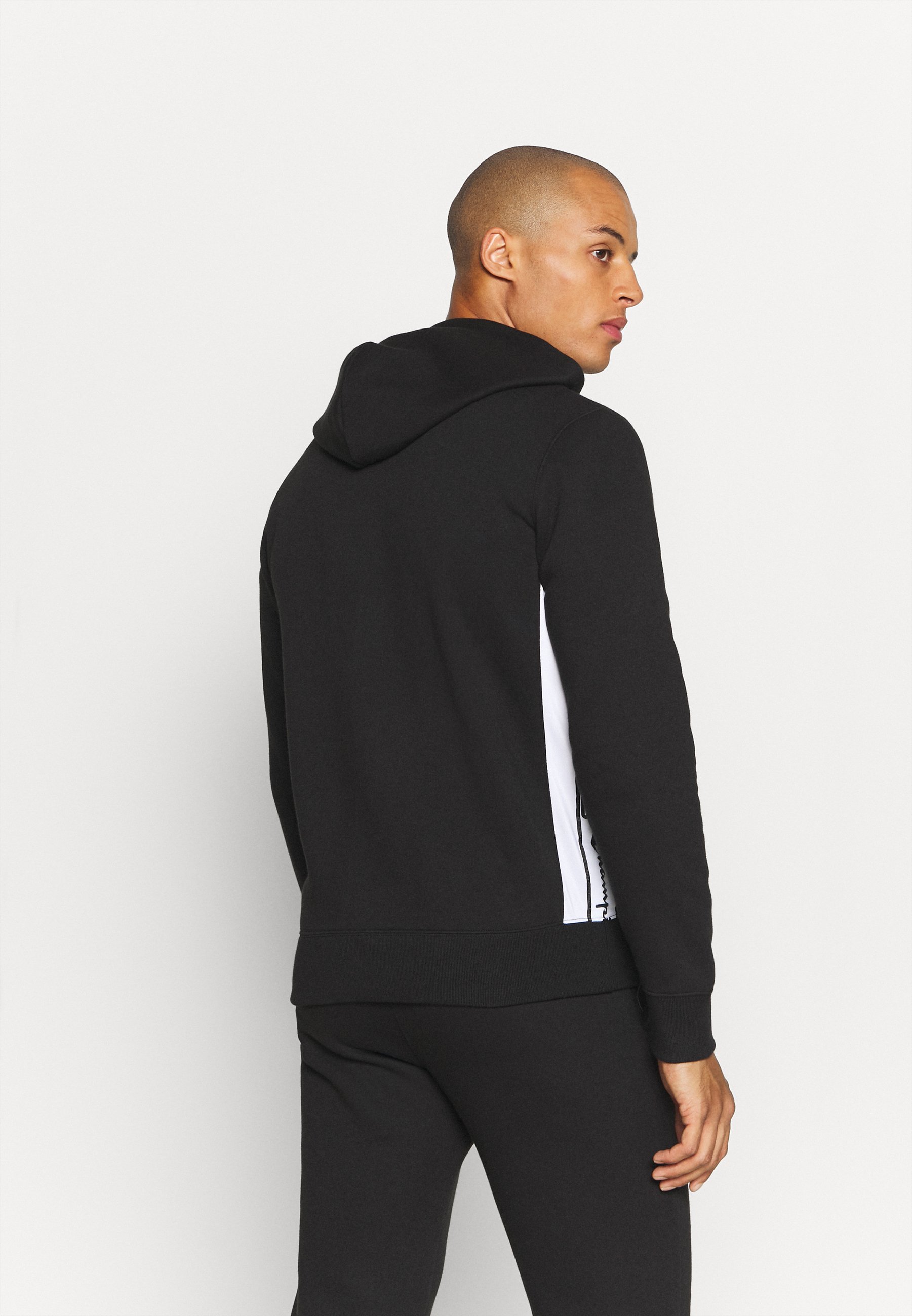hooded full zip suit
