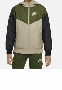 Nike Sportswear UNISEX - Allvädersjacka - khaki rough green black khaki