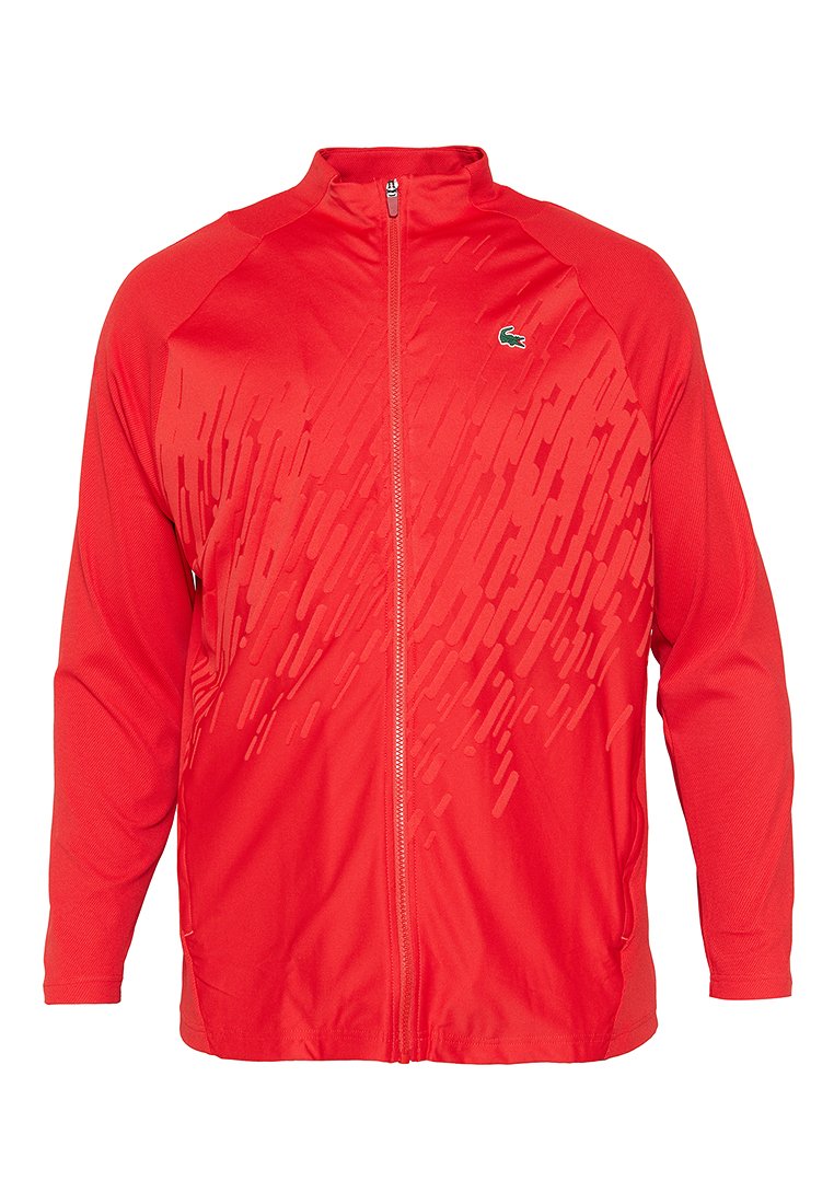 Lacoste Trainingsvest rood Lacoste Trainingsvest rood