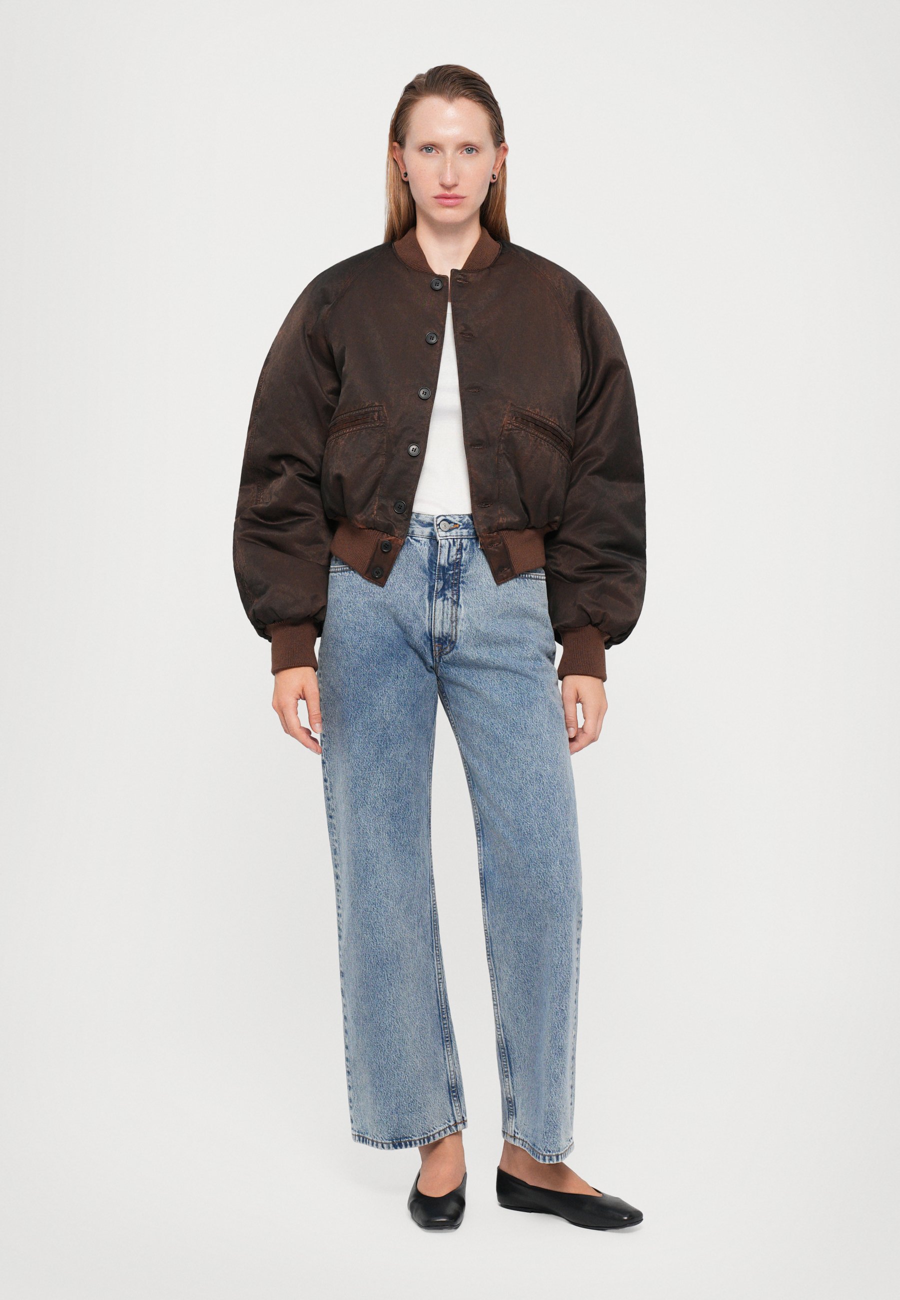 MM6 Maison Margiela SPORTSJACKET - Bomber Jacket - brown - Zalando