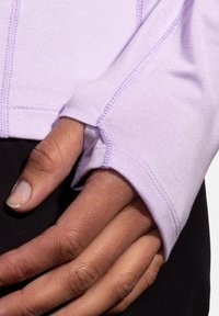 Brooks DASH 1/2 ZIP 2.0 - Pikkade varrukatega topp - htr purple