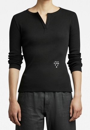 T-shirt à manches longues - black