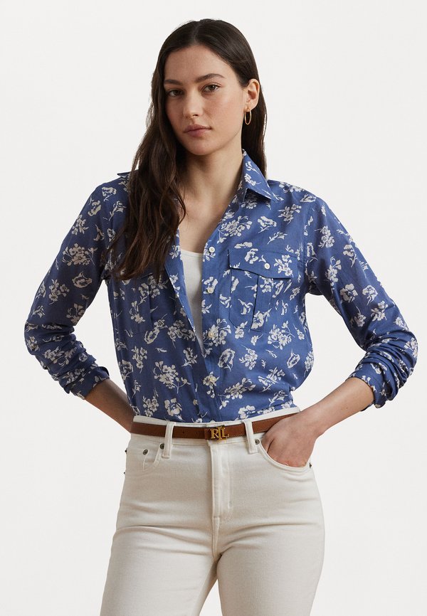 COURTENAY LONG SLEEVE BUTTON FRONT - Button-down blouse