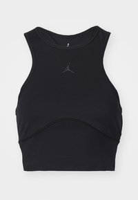 BODY CON TANK - Top - black/off-noir