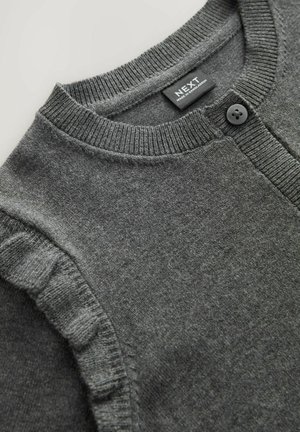 Next RICH FRILL SHOULDER STANDARD - Kardiganas - grey