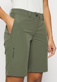 Vaude Cyklistické šortky - khaki