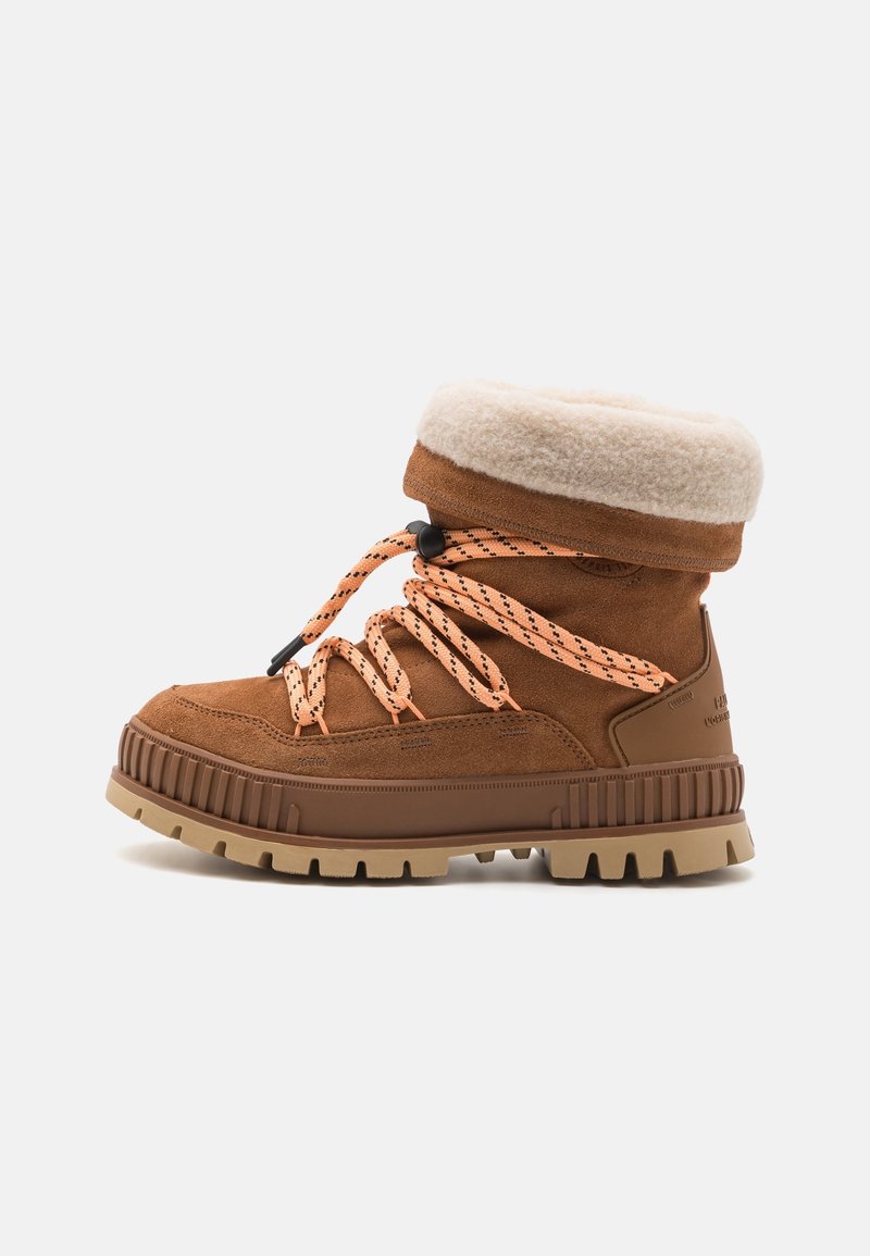 Palladium Bottines à lacets - brown