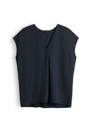 OPUS, OPUS KURZARMBLUSE FUSIA - Blouse - coal blue