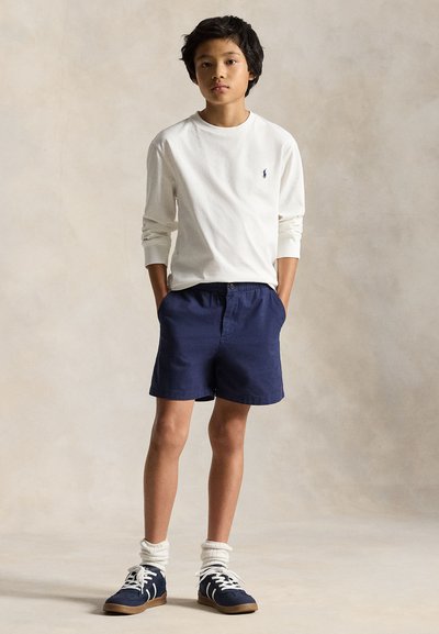 Polo Ralph Lauren COTTON JERSEY LONG SLEEVE TEE 7-14Y - Bluză cu mânecă lungă - white
