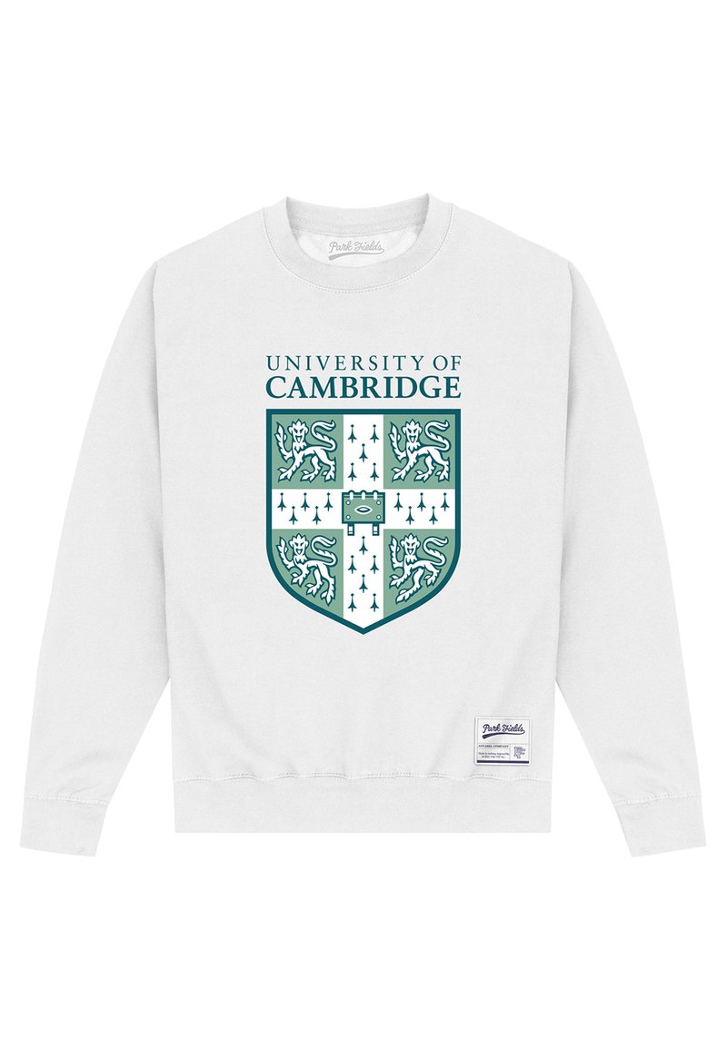 Henry Tiger PARK FIELDS UNIVERSITY OF CAMBRIDGE SHIELD - Felpa - white