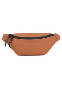 Marsupio Bottega Veneta intrecciato in pelle arancione marrone