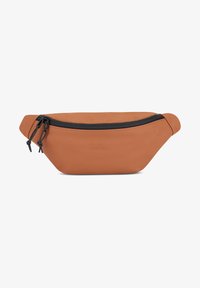 Marsupio Bottega Veneta intrecciato in pelle arancione marrone Marsupio Bottega Veneta intrecciato in pelle arancione marrone