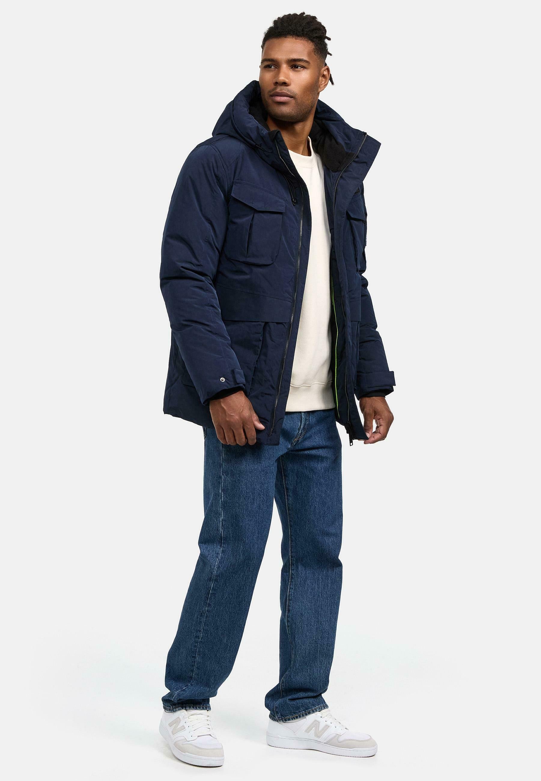 STONE HARBOUR EDRIIK - Winter jacket - dark blue - Zalando.ie