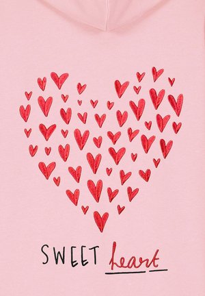 TATTOOSWEET  EMBROIDERY - Tröja med dragkedja - pink