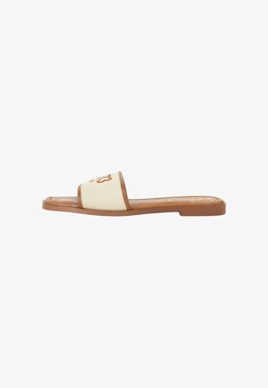 V73, POOL SLIDES - Ciabattine - beige bown
