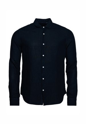Superdry CASUAL LONG SLEEVE - Shirt - navy