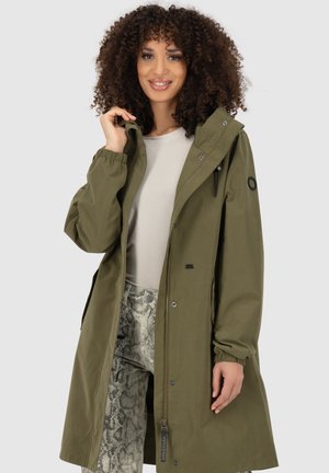alife & kickin Regenjacke / wasserabweisende Jacke - dark olive