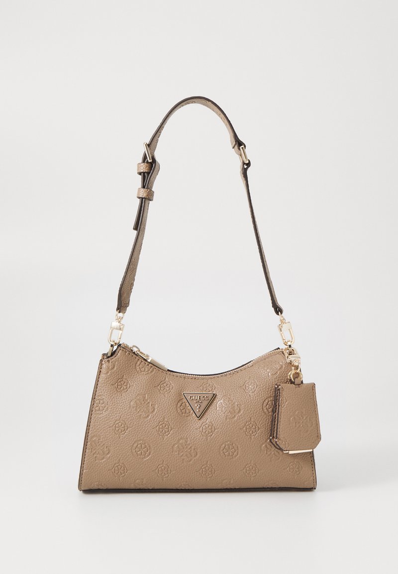 Guess CRESIDIA SHOULDER BAG - Kabelka - dark taupe