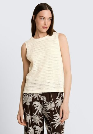 TOM TAILOR DENIM Débardeur - off white