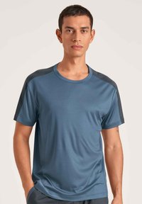 Calida DEEPSLEEPWEAR COOLING - Pyjamashirt - vintage indigo