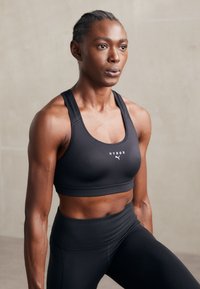 Puma - HYROX MID IMPACT - Medium support sports bra - black Thumbnail Image 1