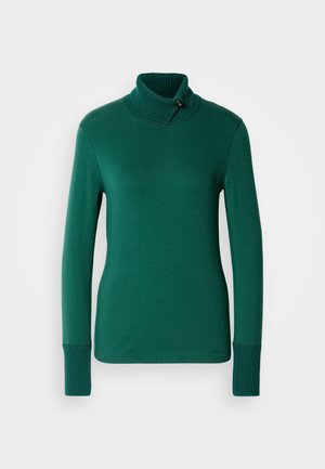 Marc Cain Langærmet T-shirt - dark jade green