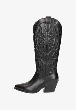 SUB55 WESTERN - Cowboy-/Bikerboot - zwart
