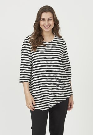 PNRosalina - Langarmshirt - black white