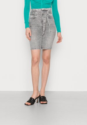 ONLY ONLHUSH - Saia de ganga - medium grey denim
