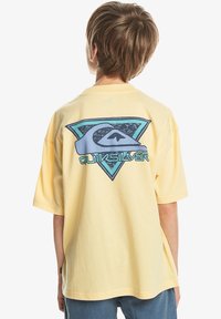 Quiksilver TAKE US BACK LOGO - T-shirt print - mellow yellow