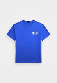 CUSTOM SLIM FIT LOGO JERSEY T-SHIRT - T-Shirt print - new iris blue