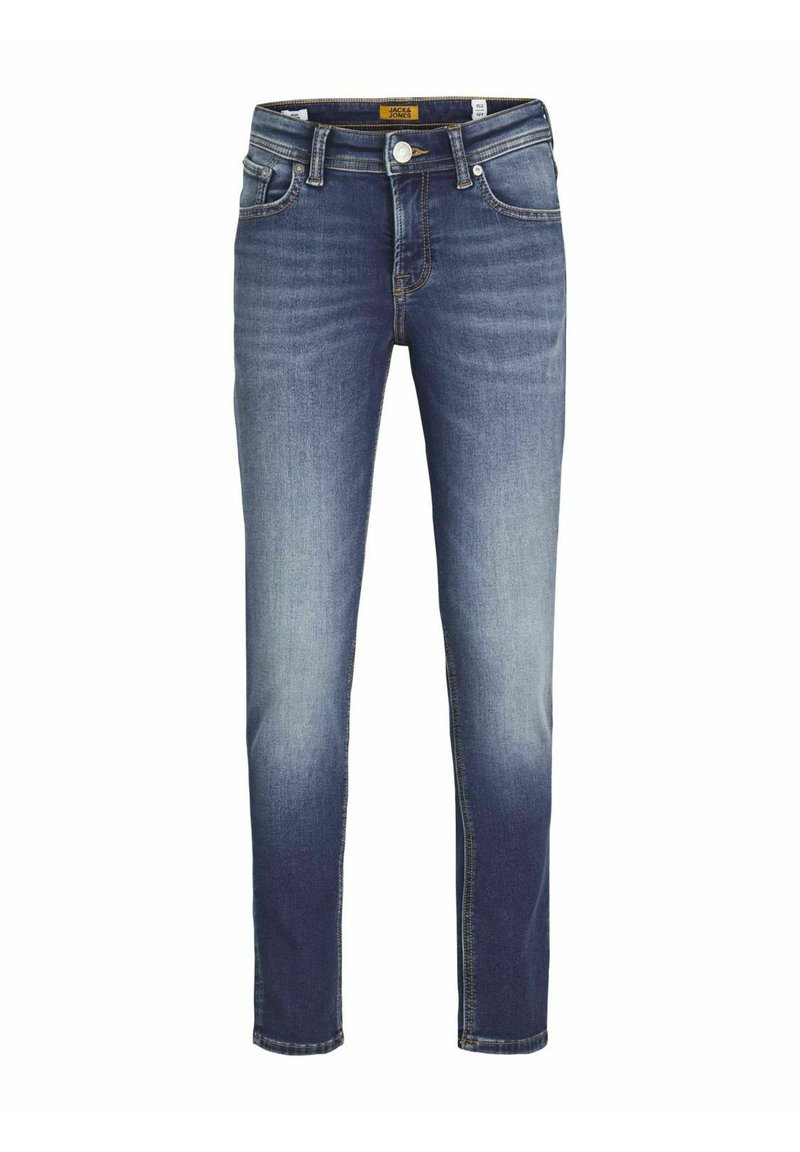 Jack & Jones Junior - SLIM FIT  - Pieguloša piegriezuma džinsi - blue denim, Palielināt