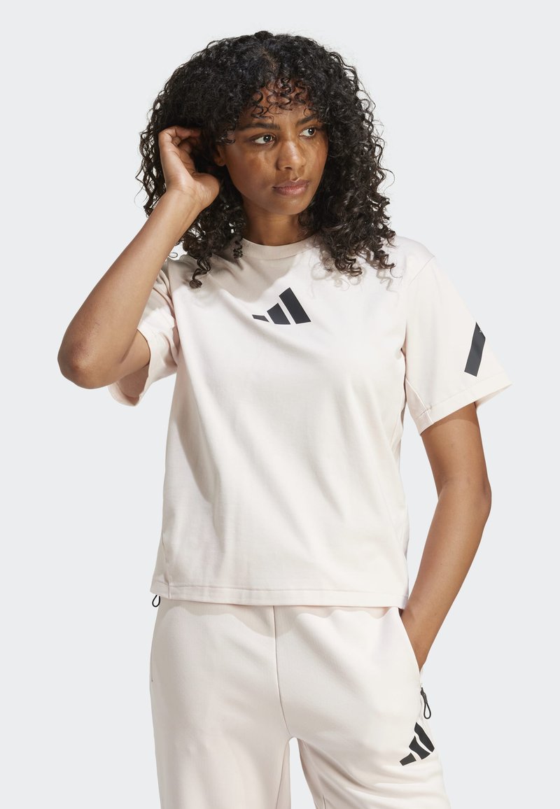 adidas Sportswear Z N E TEE - Sportiniai marškinėliai trumpomis rankovėmis - quartz