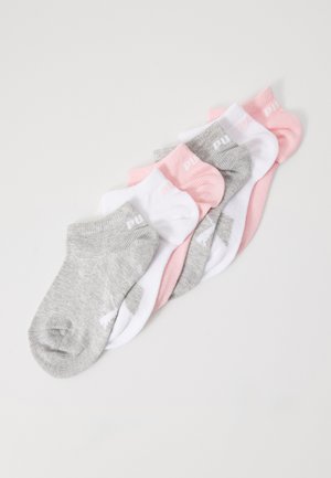 KIDS SNEAKER UNISEX 6 PACK - Socks - pink/grey