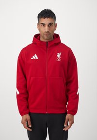 adidas Performance LIVERPOOL FC ADIDAS Z.N.E. ANTHEM JACKET - Tréning dzseki - strawberry red