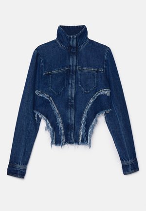 ALIA JACKET - Denimová bunda - blue