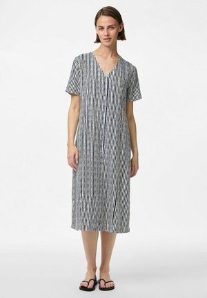 MIDI PCTALVINA - Abito a camicia - cloud dancer
