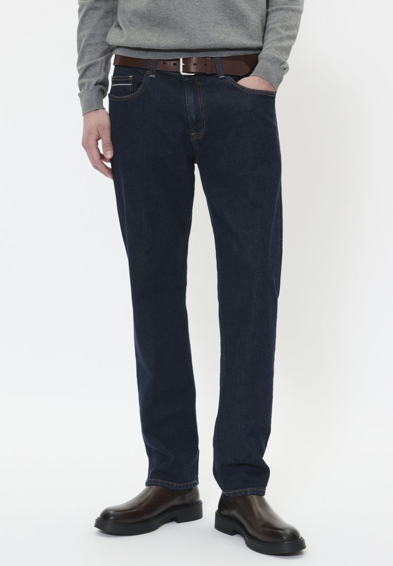 Matinique MIKE - Vaqueros rectos - dark rinse